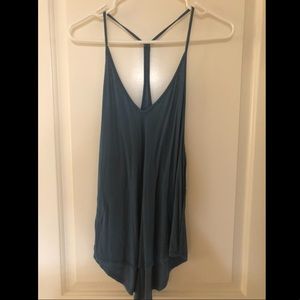 Lush delicate strap tank top size Medium